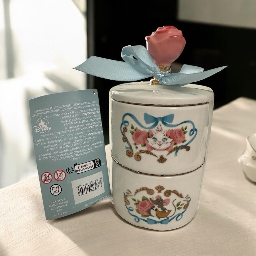 New Disney & Ann Shen The Aristocats Jam & Salt Cellar NWT Collectible - Picture 1 of 10